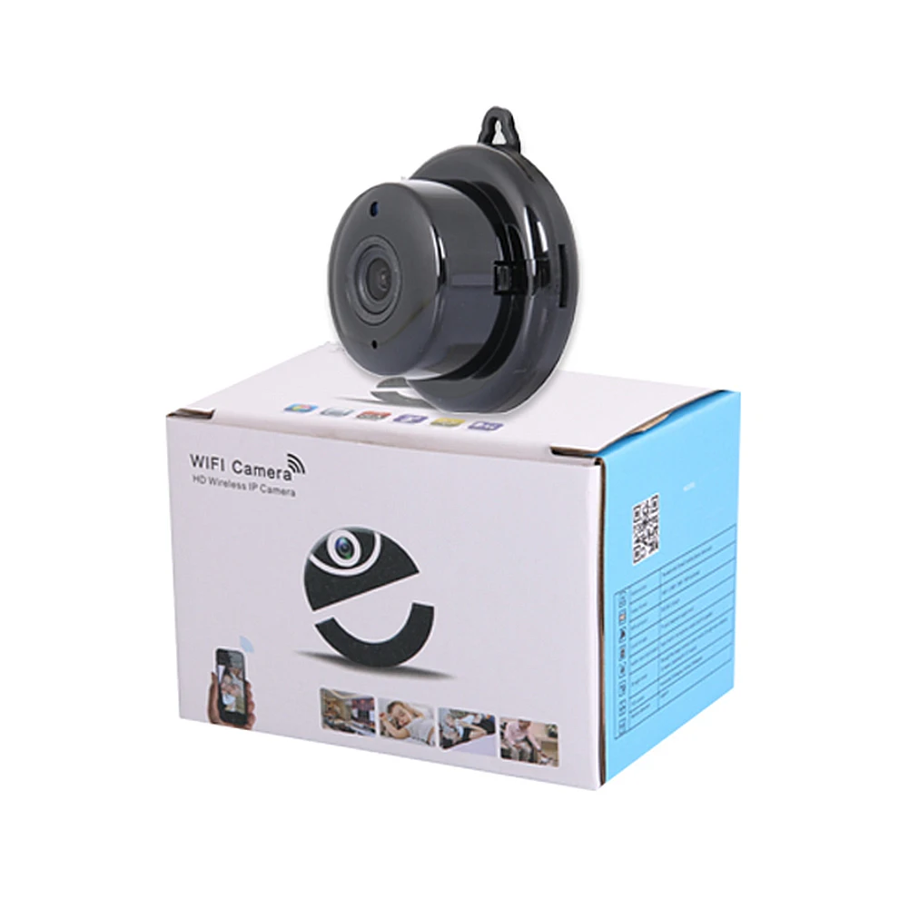 1080P HD Mini WIFI IP Camera 180 Degree Fisheye Panoramic Wireless Smart Home Security IR Night Vision Baby Monitor V380 View
1080P HD Mini WIFI IP Camera 180 Degree Fisheye Panoramic Wireless Smart Home Security IR Night Vision Baby Monitor V380 View