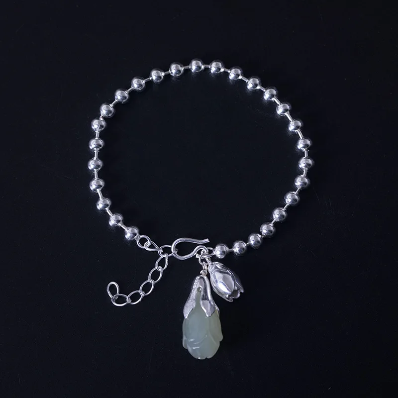 925 sterling silver bead jade bracelets silver natural jade 4mm round silver bead charms bracelets for women silver 925 jewelry
925 sterling silver bead jade bracelets silver natural jade 4mm round silver bead charms bracelets for women silver 925 jewelry