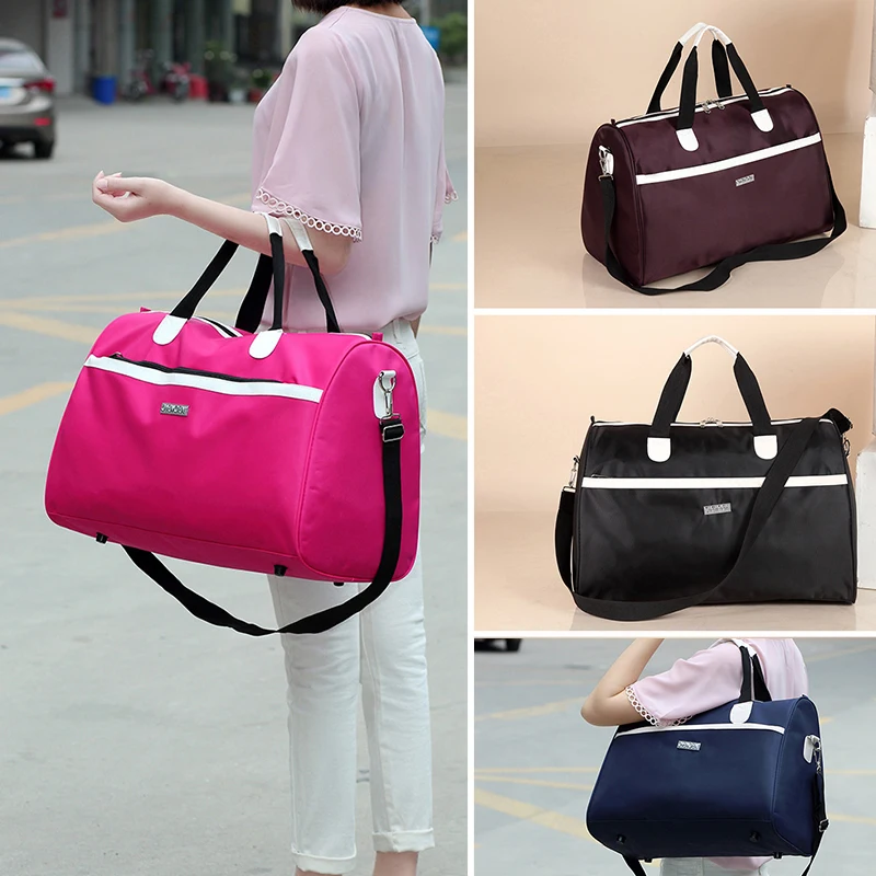 Wobag Women New Fashion Oxford WaterProof Travel Bag Tote bag Large Capacity Portable Luggage Men High Quality
Wobag Women New Fashion Oxford WaterProof Travel Bag Tote bag Large Capacity Portable Luggage Men High Quality