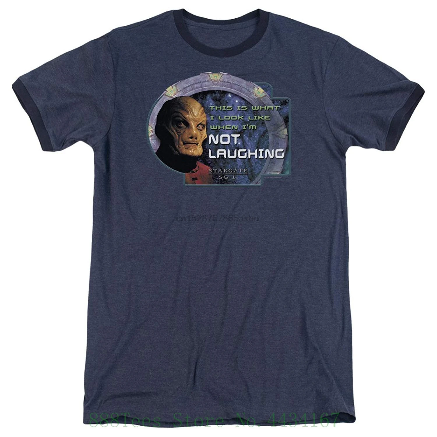 Stargate Sg1 - Mens Not Laughing Ringer T shirt Good Quality Brand Cotton Shirt Summer Style Cool Shirts
Stargate Sg1 - Mens Not Laughing Ringer T shirt Good Quality Brand Cotton Shirt Summer Style Cool Shirts