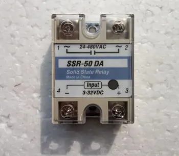 input 3-32VDC output 24-480VAC solid state relay SSR-50 DA good quality look at the pictrue you will get what you see
input 3-32VDC output 24-480VAC solid state relay SSR-50 DA good quality look at the pictrue you will get what you see