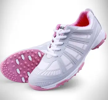 New 2018 PGM Golf Shoes WOMENS Double patent high shoes Waterproof Sliding golf shoes
New 2018 PGM Golf Shoes WOMENS Double patent high shoes Waterproof Sliding golf shoes