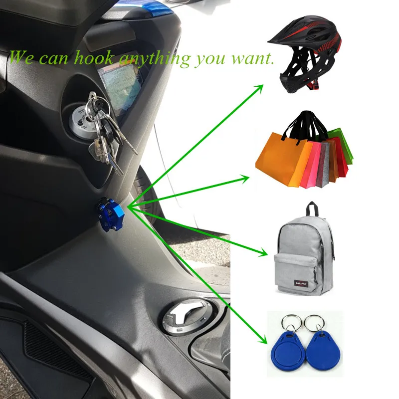 Modified Motorcycle CNC Aluminum Alloy nmax155 AEROX155 helmet hook hooks Holder for yamaha nmax155 NVX155 GDR155 L155 2015-2019
Modified Motorcycle CNC Aluminum Alloy nmax155 AEROX155 helmet hook hooks Holder for yamaha nmax155 NVX155 GDR155 L155 2015-2019