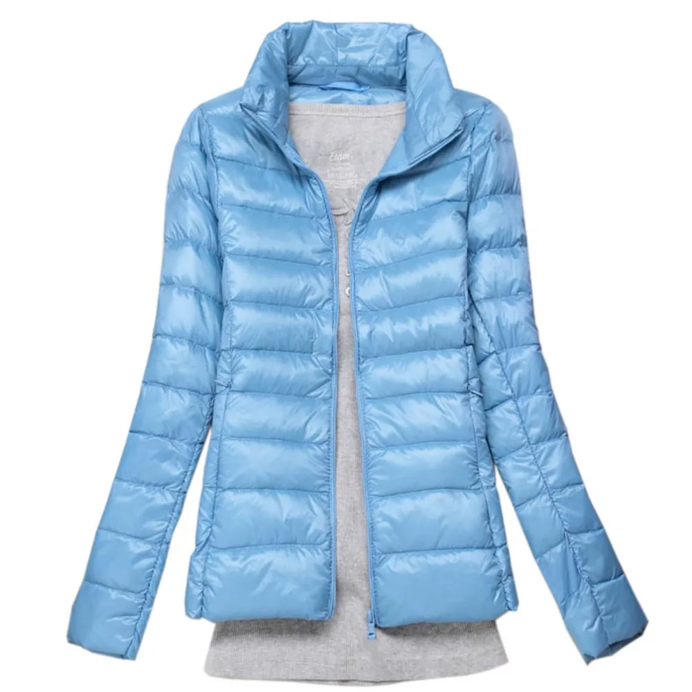 2019 New Brand 90% White Duck Down Ultra Light Jackets Women Autumn Winter Down Jacket Coat Female Zip Pocket Down Jacket Parkas
2019 New Brand 90% White Duck Down Ultra Light Jackets Women Autumn Winter Down Jacket Coat Female Zip Pocket Down Jacket Parkas