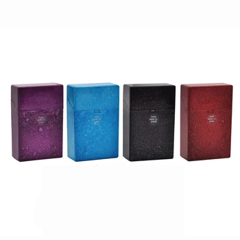 12pcs/1lot Fashion Ice Crack Shape Plastic Cigarette Case Cover 87MM*55MM*22MMFor Regular Cigarettes Case Holder Hard TobaccoBox
12pcs/1lot Fashion Ice Crack Shape Plastic Cigarette Case Cover 87MM*55MM*22MMFor Regular Cigarettes Case Holder Hard TobaccoBox
