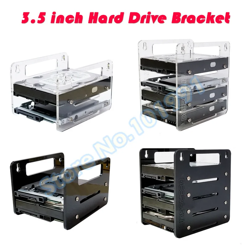 DEBROGLIE YJ-Y2G/Y4G Hanging type Acrylic Hard Disk Bracket Hard-disk cartridge 3.5" HDD Cage mechanical hard disk box
DEBROGLIE YJ-Y2G/Y4G Hanging type Acrylic Hard Disk Bracket Hard-disk cartridge 3.5" HDD Cage mechanical hard disk box