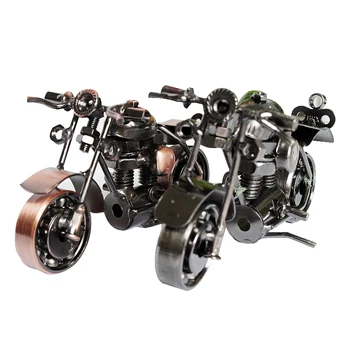 Retro Mental Motorcycles Model Gifts Ornament Crafts Motorcycle Car Figurines Miniatures Desktop Home Decoration Kid Toys Gifts 
Retro Mental Motorcycles Model Gifts Ornament Crafts Motorcycle Car Figurines Miniatures Desktop Home Decoration Kid Toys Gifts
