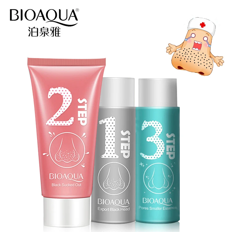 Hot Sale High Quality 3pcs/lot Nose Blackhead Remover Kit Set Face Care Facial Black Mask Peeling Acne Treatment Shrinking Pores
Hot Sale High Quality 3pcs/lot Nose Blackhead Remover Kit Set Face Care Facial Black Mask Peeling Acne Treatment Shrinking Pores