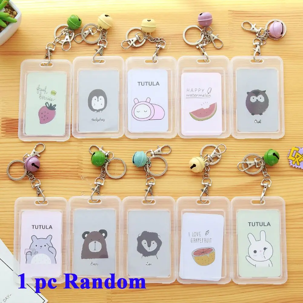 1PC Keychain Creative Cartoon Cute Card Holders Bell Card Bag Change Coin Purse Key Credit ID Key Ring Fashion Jewelry
1PC Keychain Creative Cartoon Cute Card Holders Bell Card Bag Change Coin Purse Key Credit ID Key Ring Fashion Jewelry