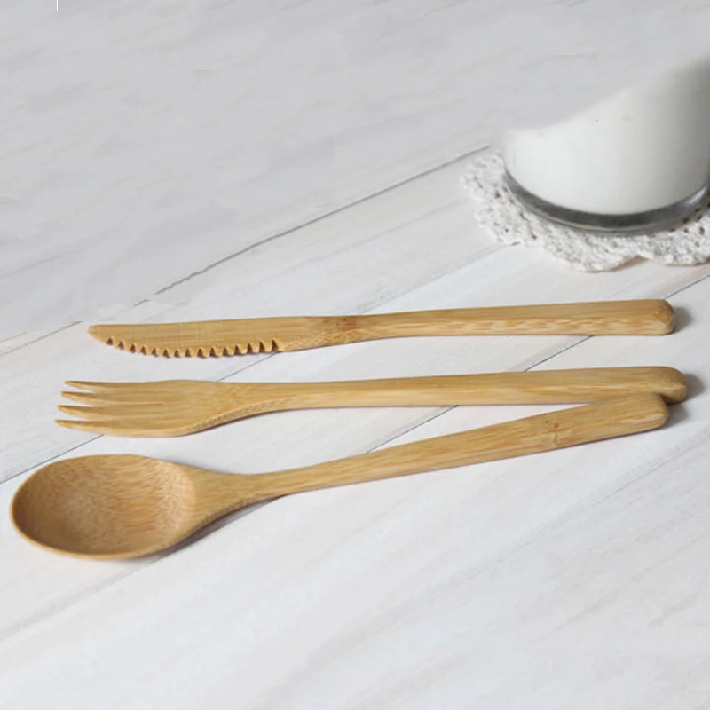 bamboo fork spoon