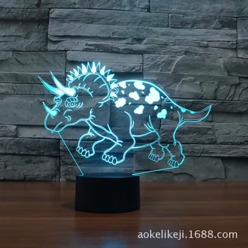 Wenhsin Dinosaur Shape Visual Light LED Acrylic Usb 3D Light Creative Desktop Night Light
Wenhsin Dinosaur Shape Visual Light LED Acrylic Usb 3D Light Creative Desktop Night Light