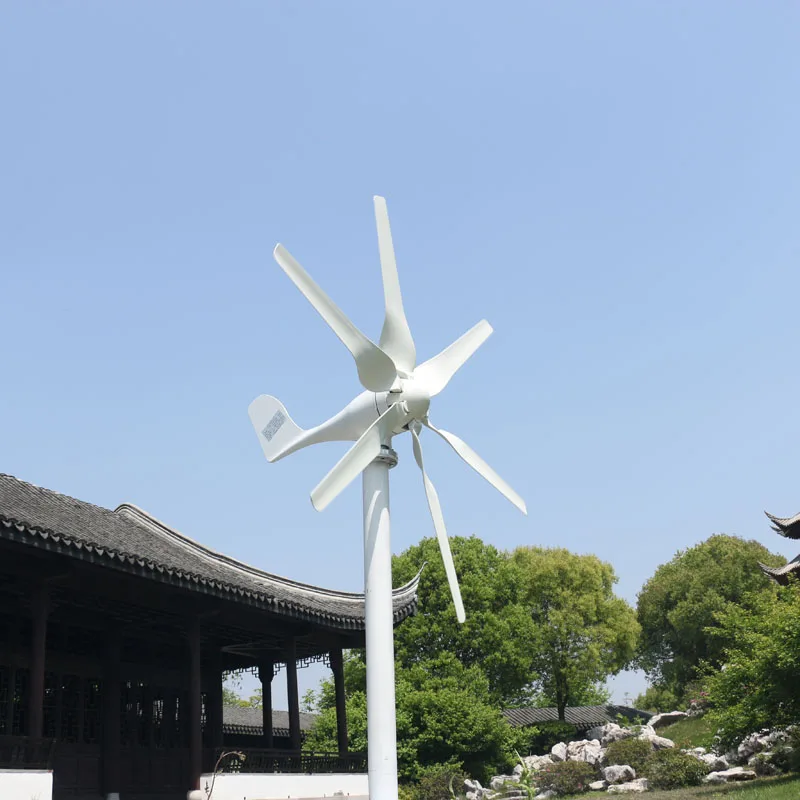12V 24V 48 Volt 400W 6 Nylon Fiber Blade Horizontal Home Wind Turbine Wind Generator Power Windmill Free Energy Turbine Charge
12V 24V 48 Volt 400W 6 Nylon Fiber Blade Horizontal Home Wind Turbine Wind Generator Power Windmill Free Energy Turbine Charge