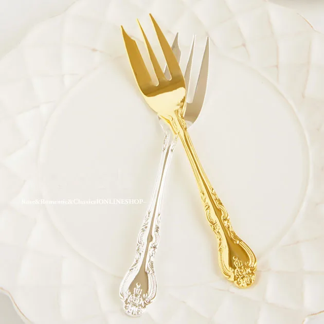 Classic cake/tea fork cutlery gold plated silver plated made in Japan dessert/cake fork
Classic cake/tea fork cutlery gold plated silver plated made in Japan dessert/cake fork