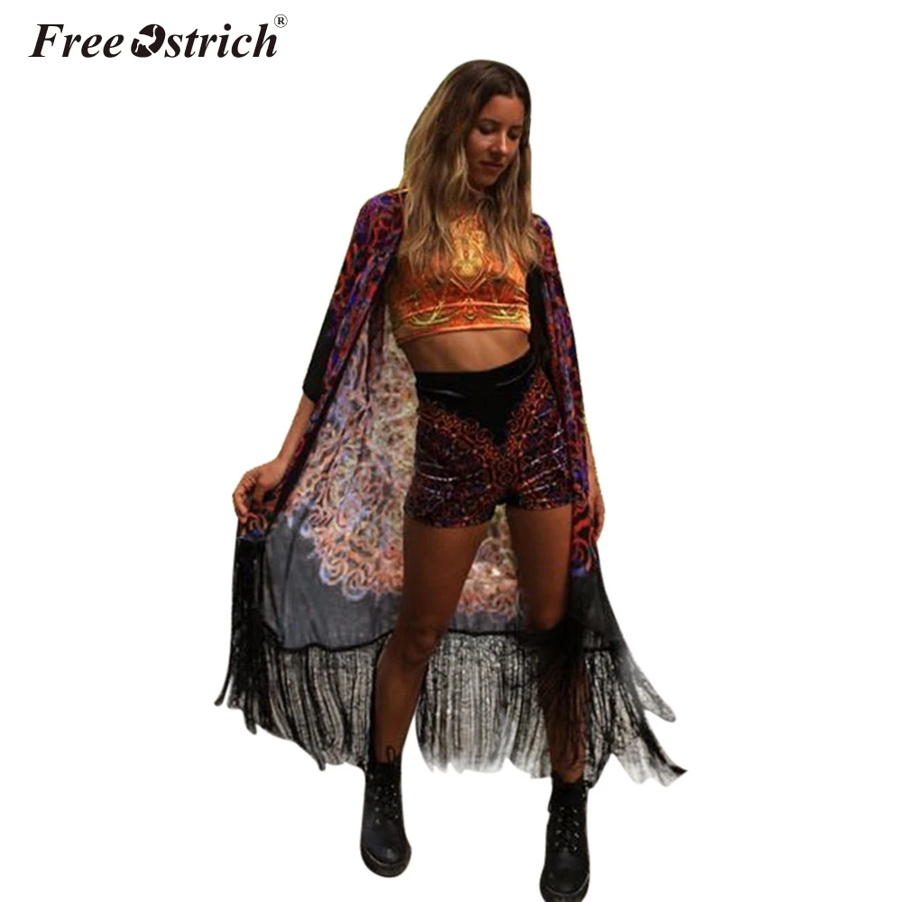 Free Ostrich Vintage Women Chiffon Kimono Cardigan Geometric Print Beach Wear Fringed Tassels Loose Boho Outerwear Cover Up N30
Free Ostrich Vintage Women Chiffon Kimono Cardigan Geometric Print Beach Wear Fringed Tassels Loose Boho Outerwear Cover Up N30