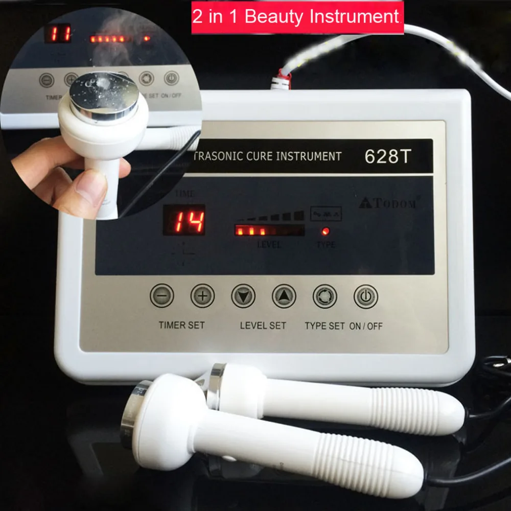 Professional 2 in 1 Ultrasonic Skin Care Whitening Freckle Removal Lifting Skin Anti Aging Beauty Instrument Facial Care Spa
Professional 2 in 1 Ultrasonic Skin Care Whitening Freckle Removal Lifting Skin Anti Aging Beauty Instrument Facial Care Spa