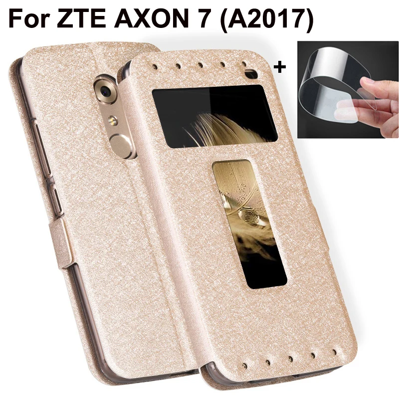 Leather Cover for ZTE Axon 7 A2017G A2017 Luxury Open window Flip Phone case for ZTE Axon7 2017 phone case Axon 7 funda coque
Leather Cover for ZTE Axon 7 A2017G A2017 Luxury Open window Flip Phone case for ZTE Axon7 2017 phone case Axon 7 funda coque