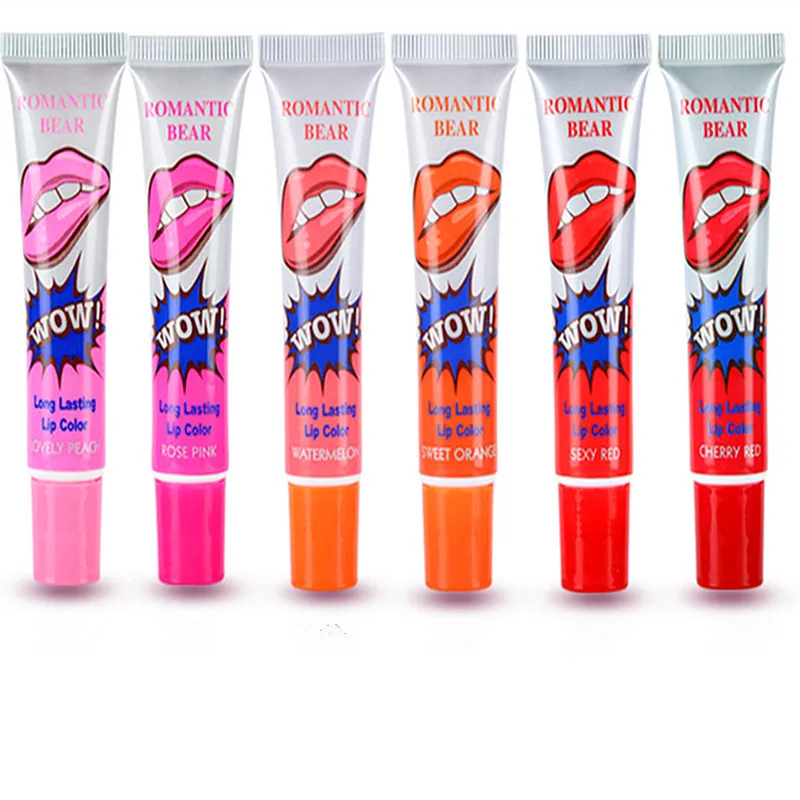 1pcs Romantic Bear Long Lasting Lip Gloss Easy Peel Off Waterproof Lip Glos Makeup Tattoo Tint Lip Gloss Lipstick Balm Cosmetic
1pcs Romantic Bear Long Lasting Lip Gloss Easy Peel Off Waterproof Lip Glos Makeup Tattoo Tint Lip Gloss Lipstick Balm Cosmetic