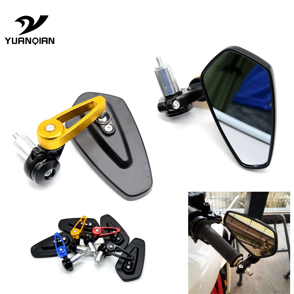 Motorcycle Folding 7/8" 22mm handlebar end side rearview mirror For Yamaha YZF R1 R3 R6 R15 R25 R125 R1M
Motorcycle Folding 7/8" 22mm handlebar end side rearview mirror For Yamaha YZF R1 R3 R6 R15 R25 R125 R1M