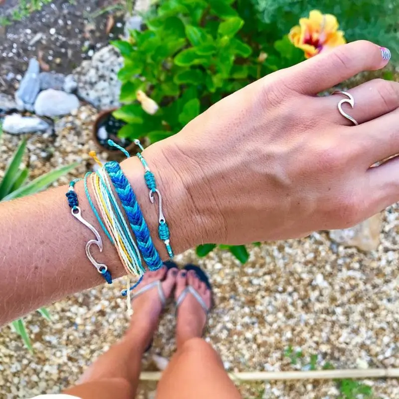 New fashion wax rope bracelet women bracelet friendship bracelet homme waterproof waterproof pure water life bracelet surf
New fashion wax rope bracelet women bracelet friendship bracelet homme waterproof waterproof pure water life bracelet surf