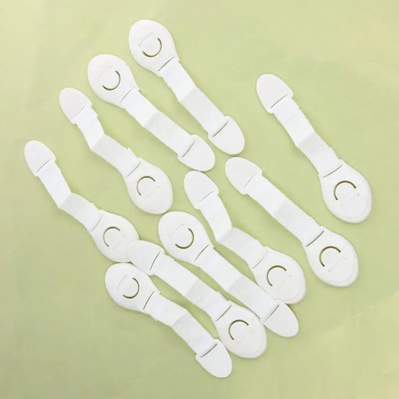 10pcs Infant Drawer Door Cabinet Cupboard Toddler Safety Lock Bendy Safety Plastic Protection Locks For Child Kids 20cm X 5cm
10pcs Infant Drawer Door Cabinet Cupboard Toddler Safety Lock Bendy Safety Plastic Protection Locks For Child Kids 20cm X 5cm