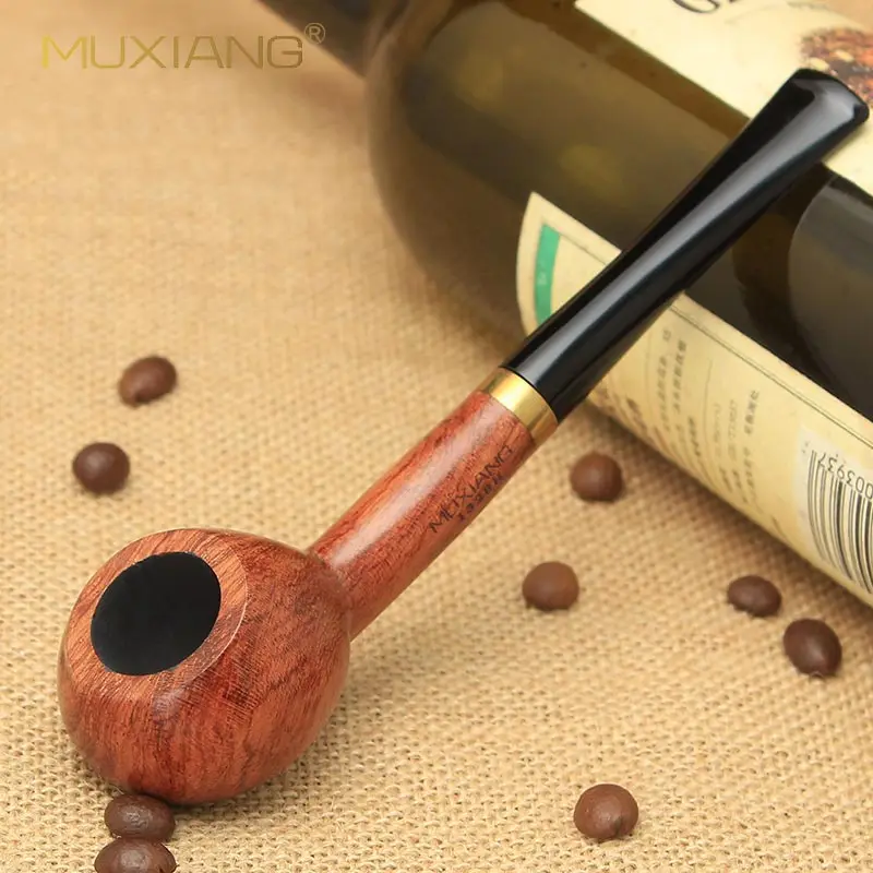 MUXIANG Handmade kevazingo wood Tobacco churchwarden Pipe Acrylic Mouthpiece Masculine Male Smoking Pipe with 10Tools Kit ad0039
MUXIANG Handmade kevazingo wood Tobacco churchwarden Pipe Acrylic Mouthpiece Masculine Male Smoking Pipe with 10Tools Kit ad0039