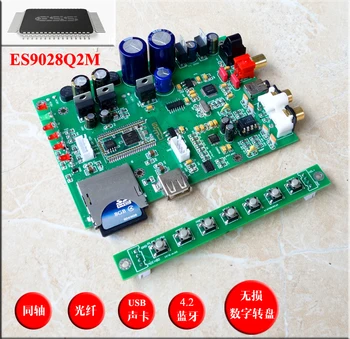 ES9028Q2M Bluetooth 4.2 C30 Support SD card, U disk play, support mobile APP remote control
ES9028Q2M Bluetooth 4.2 C30 Support SD card, U disk play, support mobile APP remote control