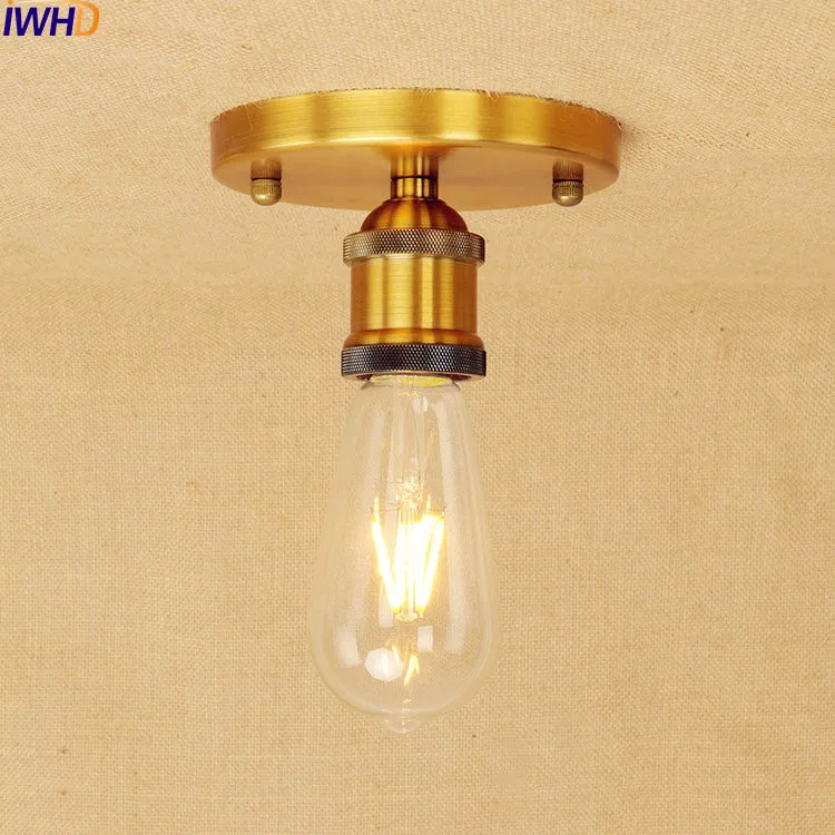 IWHD Golden Loft Industrial Ceiling Lamp Living Room Home Lighting LED Ceiling Light Fixtures Plafonnier Vintage Edison Style
IWHD Golden Loft Industrial Ceiling Lamp Living Room Home Lighting LED Ceiling Light Fixtures Plafonnier Vintage Edison Style