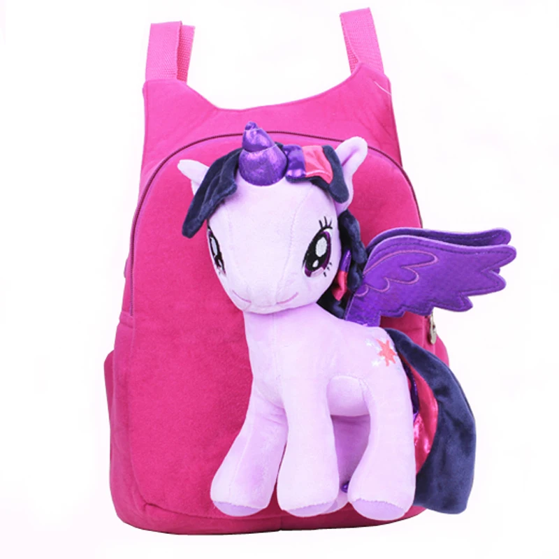 New Brand High Quality Cute 3D My Little Pony Minion Plush Backpack Children's Shoulder Bag Cartoon School Bag for Kids Satchel
New Brand High Quality Cute 3D My Little Pony Minion Plush Backpack Children's Shoulder Bag Cartoon School Bag for Kids Satchel