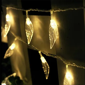 EU US plug 7.5M 50 LED Tree Leaves LED Lamsp String Fairy Lights for Christmas party Wedding Home Decor Garland Decorations
EU US plug 7.5M 50 LED Tree Leaves LED Lamsp String Fairy Lights for Christmas party Wedding Home Decor Garland Decorations