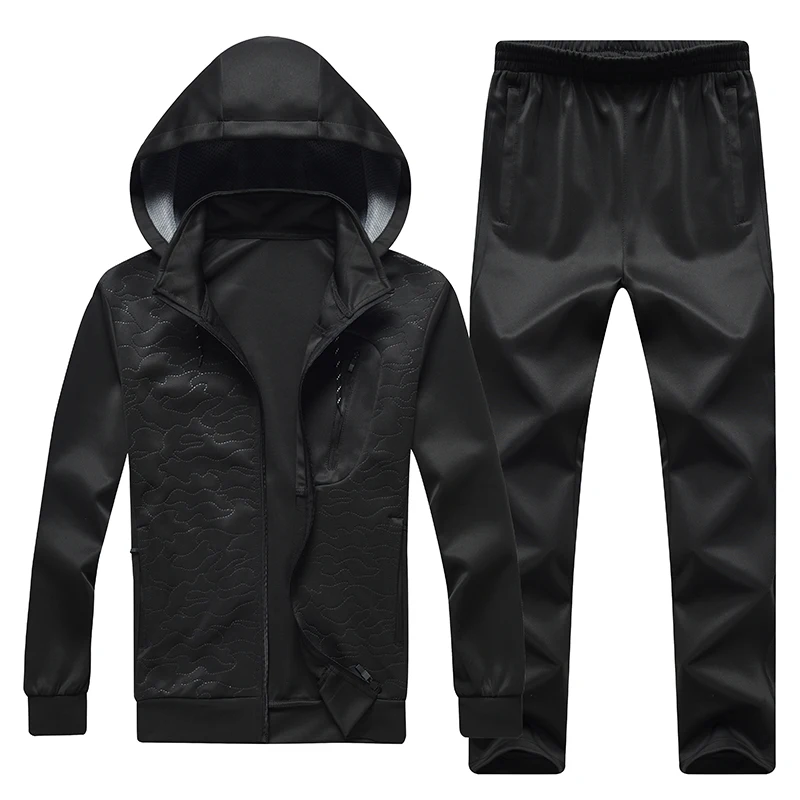Men' Sportswear Tracksuit Men Hoodies Jacket+Pants 2pcs pieces Clothing Set Track Suit Casual Sweatshirts Male Joggers Suit
Men' Sportswear Tracksuit Men Hoodies Jacket+Pants 2pcs pieces Clothing Set Track Suit Casual Sweatshirts Male Joggers Suit