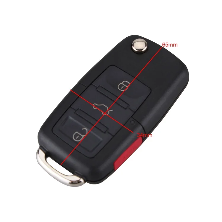 Yetaha New 4 3+1 Buttons Car Remote Flip Folding Key Shell Case Fob For Volkswagen GTI Jetta Golf Beetle Passat Free Shipping
Yetaha New 4 3+1 Buttons Car Remote Flip Folding Key Shell Case Fob For Volkswagen GTI Jetta Golf Beetle Passat Free Shipping