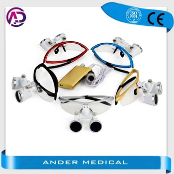 Free Shipping Five color dental magnifying glass 3.5X dental surgery magnifying glass with LED headlights dental Loupes
Free Shipping Five color dental magnifying glass 3.5X dental surgery magnifying glass with LED headlights dental Loupes