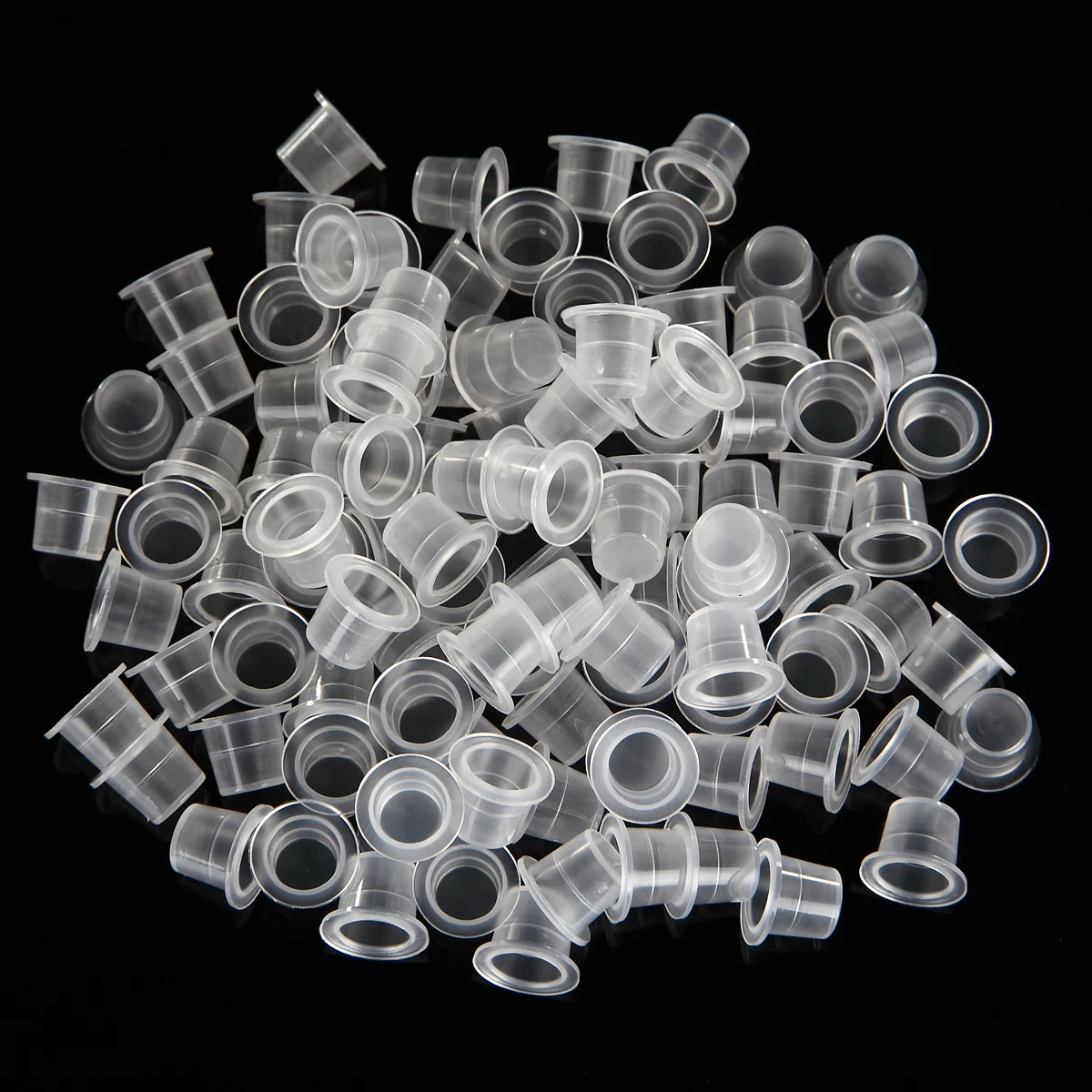 100pcs/pack 9mm Clear Small Tattoo Ink Cups Set Paint Pigment Holder Caps Kit Pro Machine Accessories for Needle Tip Grip Supply
100pcs/pack 9mm Clear Small Tattoo Ink Cups Set Paint Pigment Holder Caps Kit Pro Machine Accessories for Needle Tip Grip Supply