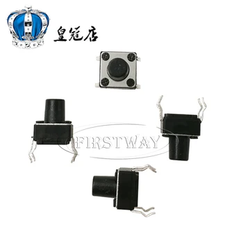 Touch switch 6*6*7mm straight 4 feet imported shrapnel 6*6*7 button micro switch high temperature
Touch switch 6*6*7mm straight 4 feet imported shrapnel 6*6*7 button micro switch high temperature