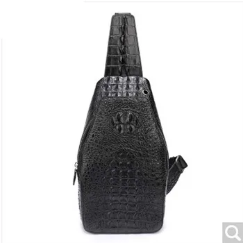 weitasi Crocodile skin man chest bag oblique cross pack single shoulder bag chest Bag leisure men bag black
weitasi Crocodile skin man chest bag oblique cross pack single shoulder bag chest Bag leisure men bag black