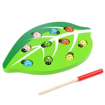 Wooden Magnetic Catch Insect Games Puzzle for KIds Wooden Magnetic Catch Insect Games Puzzle Parent-child Interactive Toys
Wooden Magnetic Catch Insect Games Puzzle for KIds Wooden Magnetic Catch Insect Games Puzzle Parent-child Interactive Toys