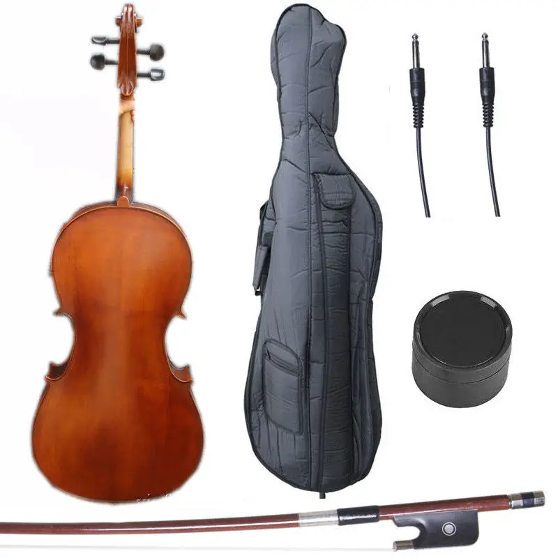 Yinfente 4/4 Cello Acoustic Electric Cello Powerful Sound Handmade Nice Maple Spruce Wood Free Cello Bag Bow
Yinfente 4/4 Cello Acoustic Electric Cello Powerful Sound Handmade Nice Maple Spruce Wood Free Cello Bag Bow