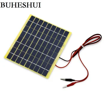 BUHESHUI 5Watt 5W 18V Solar Cell -5 Watt For 12 Volt Garden Fountain Pond Battery Charger+Diode PET Solar Panel Free Shipping
BUHESHUI 5Watt 5W 18V Solar Cell -5 Watt For 12 Volt Garden Fountain Pond Battery Charger+Diode PET Solar Panel Free Shipping