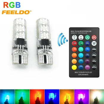 FEELDO 5Sets Remote Control Car T10 5050 6LED RGB Clearance LED Light Silica Gel Reading Light Bulb Interior Lamps #AM-1030
FEELDO 5Sets Remote Control Car T10 5050 6LED RGB Clearance LED Light Silica Gel Reading Light Bulb Interior Lamps #AM-1030