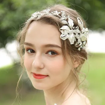 Generous Wedding Hair Accessories Silver color Leaf Women Tiara Headband Rhinestone Bridal Crown Hair Jewelry
Generous Wedding Hair Accessories Silver color Leaf Women Tiara Headband Rhinestone Bridal Crown Hair Jewelry