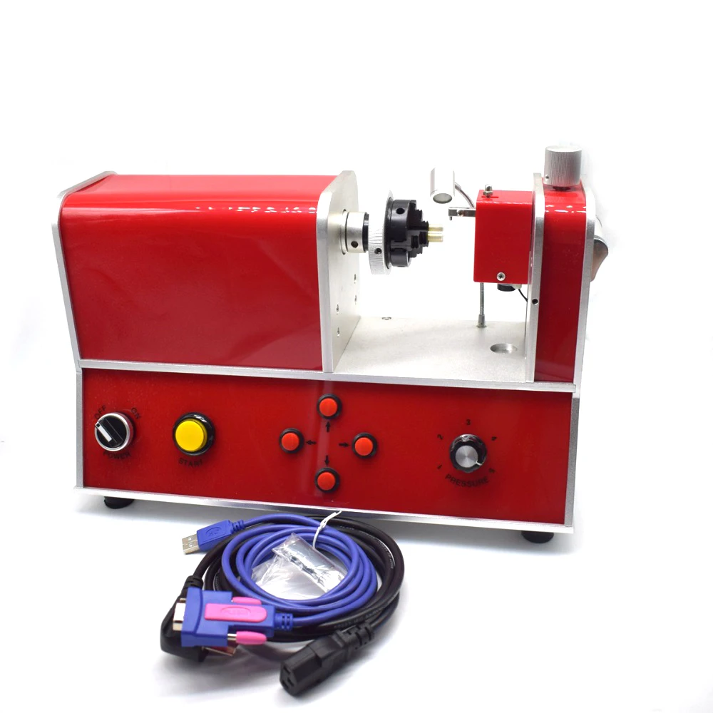 High Accuracy Jewelry Ring Engraving Machine Ring Bracelet Bangle CK-R Needle Carving Machine with U Disk and Software
High Accuracy Jewelry Ring Engraving Machine Ring Bracelet Bangle CK-R Needle Carving Machine with U Disk and Software