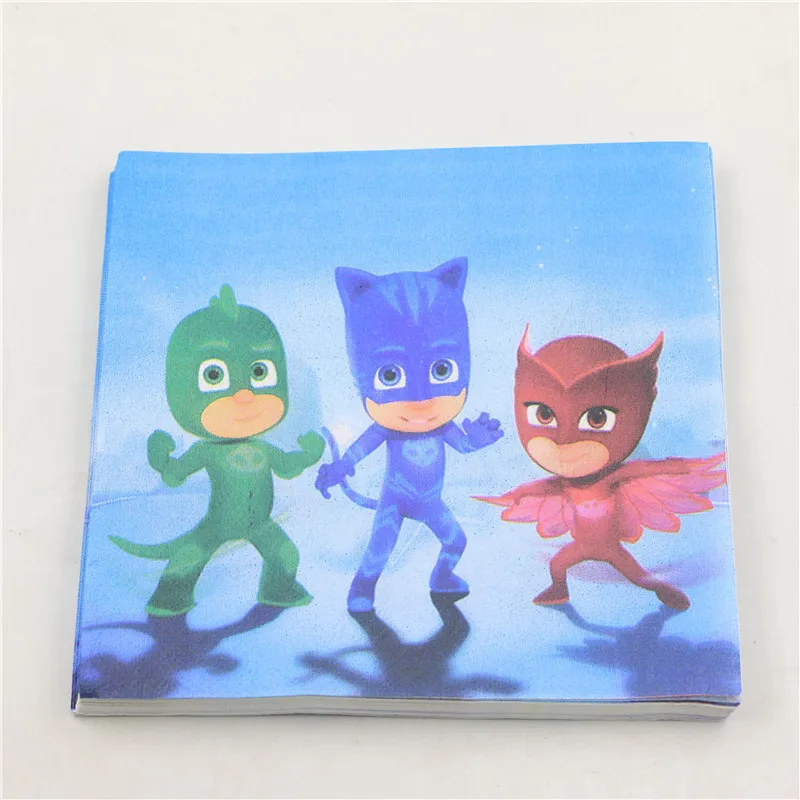 PJ MASKS Catboy Owlette Gekko Figures Anime Birthday party paper cup paper cup hat pennant party supplies for kid Gift2B22
PJ MASKS Catboy Owlette Gekko Figures Anime Birthday party paper cup paper cup hat pennant party supplies for kid Gift2B22
