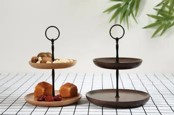 European Style Wood Afternoon Tea Dessert Fruit Plate Dessert Tray Candy Dishes Cake Rack Buffet Display Rack Table Decor LF38
European Style Wood Afternoon Tea Dessert Fruit Plate Dessert Tray Candy Dishes Cake Rack Buffet Display Rack Table Decor LF38