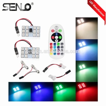 New RGB Panel Festoon Reading Light c3w c5w c10w 12LEDS 15LEDS 24LEDS 36LEDS 5050smd Colors Changing By controller LED Roof Bulb
New RGB Panel Festoon Reading Light c3w c5w c10w 12LEDS 15LEDS 24LEDS 36LEDS 5050smd Colors Changing By controller LED Roof Bulb