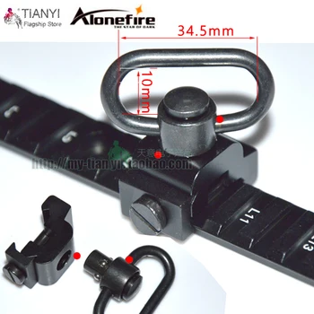 1PC Easily QD Heavy Duty Quick Detach Push Button Sling Swivel Set Picatinny Mount 20mm
1PC Easily QD Heavy Duty Quick Detach Push Button Sling Swivel Set Picatinny Mount 20mm