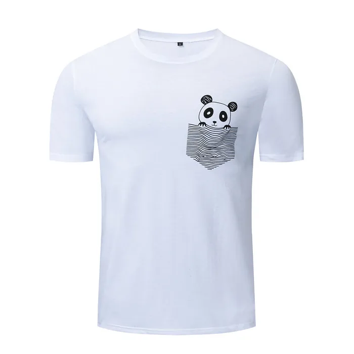 2019 Summer New Panda Carton Print White T Shirt Men 100% Cotton High Quality Tops Euro Size S-XL Tshirt Clothing,FM355
2019 Summer New Panda Carton Print White T Shirt Men 100% Cotton High Quality Tops Euro Size S-XL Tshirt Clothing,FM355
