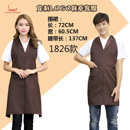 Manicure, hairdressing, cosmetologist, supermarket, home work clothes, mother and baby shop, sleeveless apron
Manicure, hairdressing, cosmetologist, supermarket, home work clothes, mother and baby shop, sleeveless apron