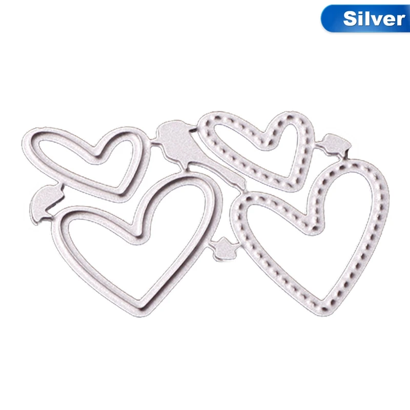 Metal Cutting Dies Cut 4pc Sweet Heart Dot Embossing Punch Scrapbook Paper Craft Card Album Knife Mold Art Cutter Stencils
Metal Cutting Dies Cut 4pc Sweet Heart Dot Embossing Punch Scrapbook Paper Craft Card Album Knife Mold Art Cutter Stencils