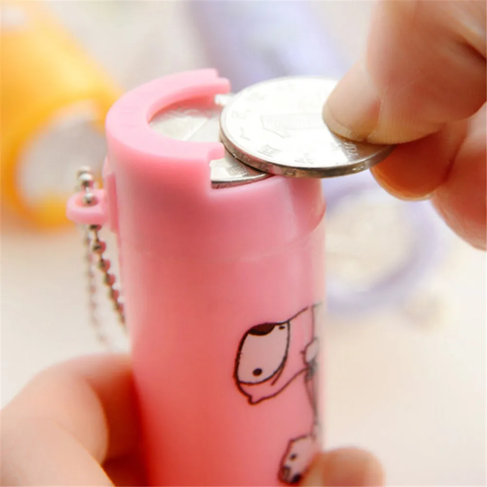 HENGHOME Tube Saving box Change Organizer Money Box Piggy Bank for kids Portable Purse Round 1Pcs Cartoon Plastic Coin Holder
HENGHOME Tube Saving box Change Organizer Money Box Piggy Bank for kids Portable Purse Round 1Pcs Cartoon Plastic Coin Holder