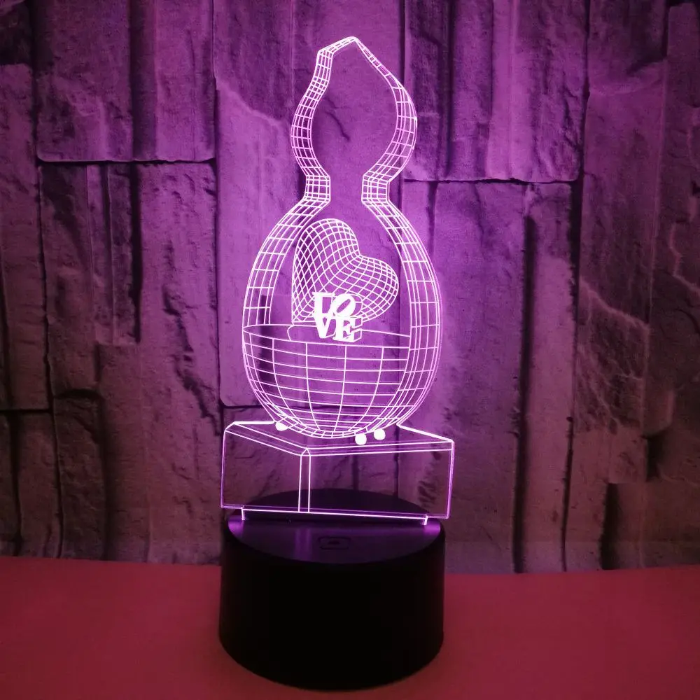 Creative Love Love 3d Small Lamp Small Night Lamp Bedroom Bedside Romantic Gift Seven Color Touch 3d Usb Led Light
Creative Love Love 3d Small Lamp Small Night Lamp Bedroom Bedside Romantic Gift Seven Color Touch 3d Usb Led Light